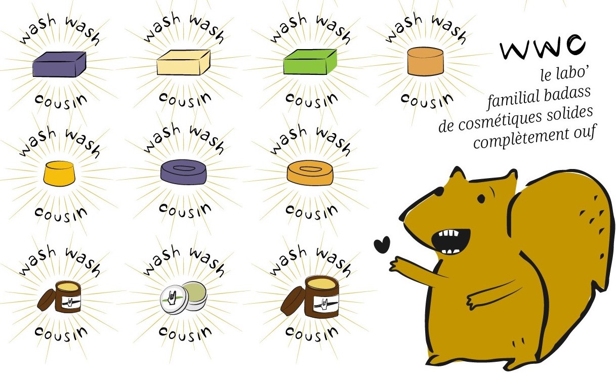 les savons wash wash cousin au TRAKK les savons wash wash cousin au TRAKK