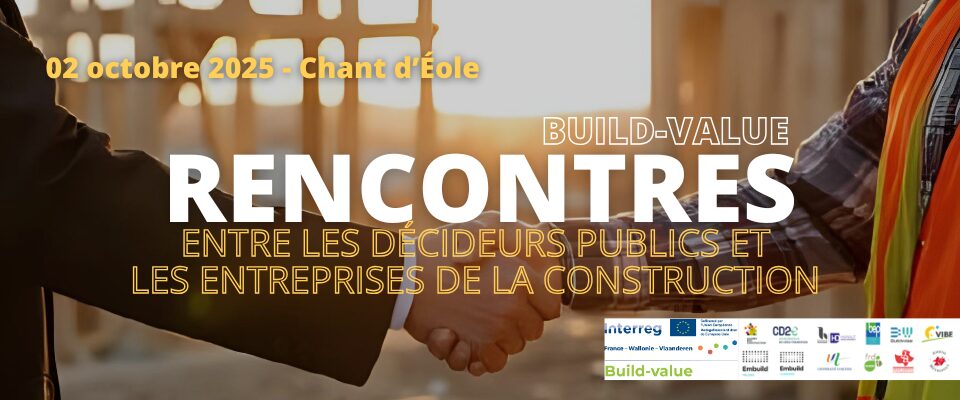 Build-Value RENCONTRES communes entreprises construction namur Build-Value RENCONTRES communes entreprises construction namur