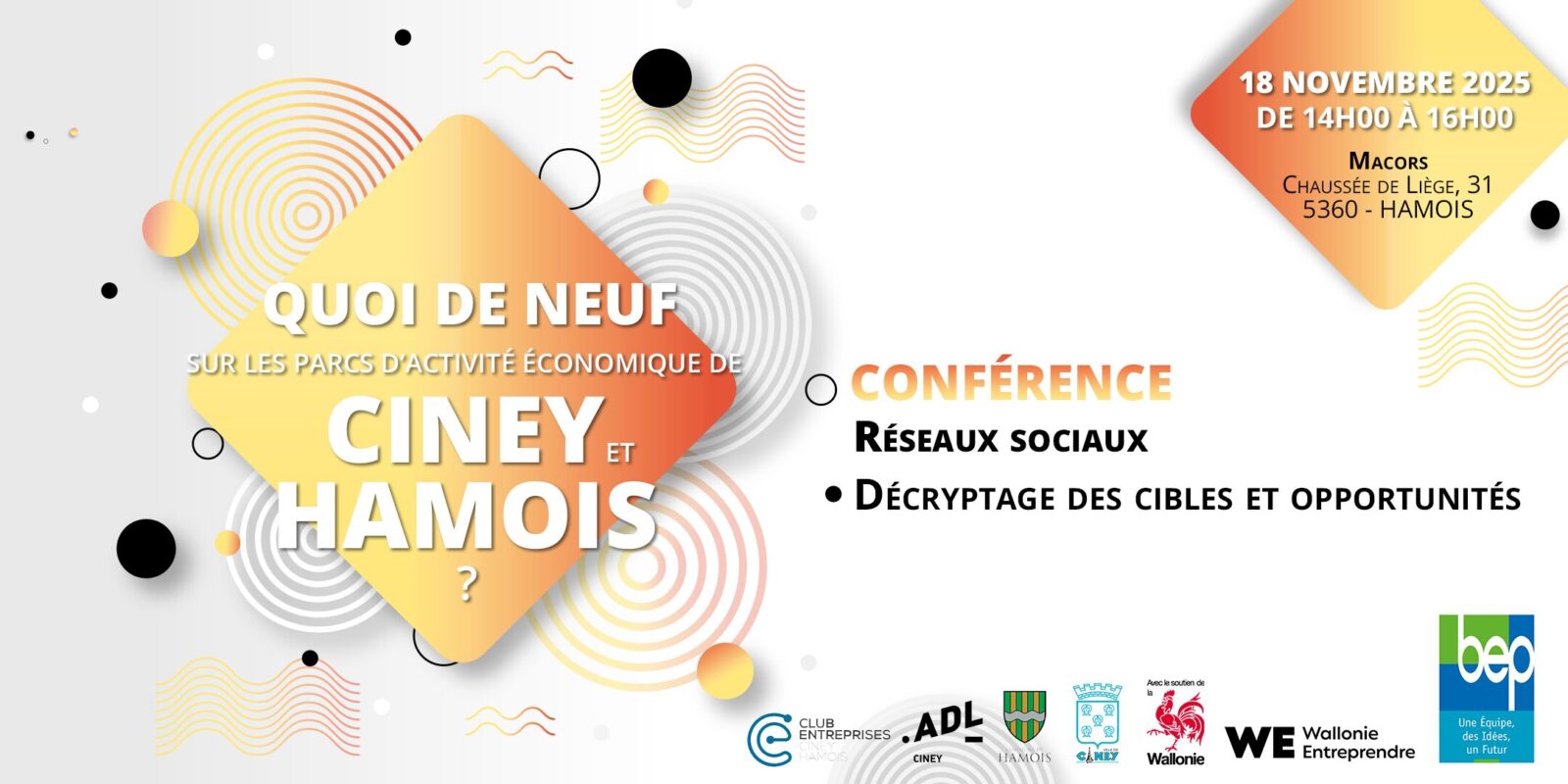 EventBrite - Quoi de neuf pour les entreprises de Ciney et Hamois EventBrite - Quoi de neuf pour les entreprises de Ciney et Hamois