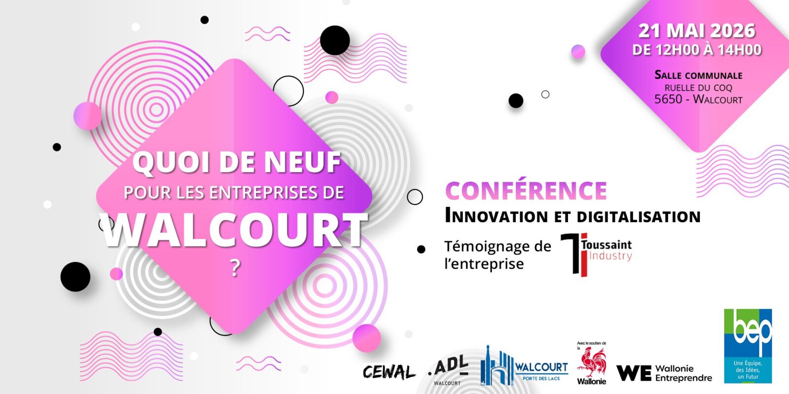 EventBrite Quoi de neuf pour les entreprises de Walcourt EventBrite Quoi de neuf pour les entreprises de Walcourt